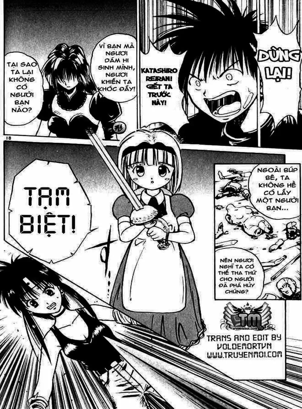 Truyện Tranh Ngọn Lửa Recca - Flame Of Recca trang 9