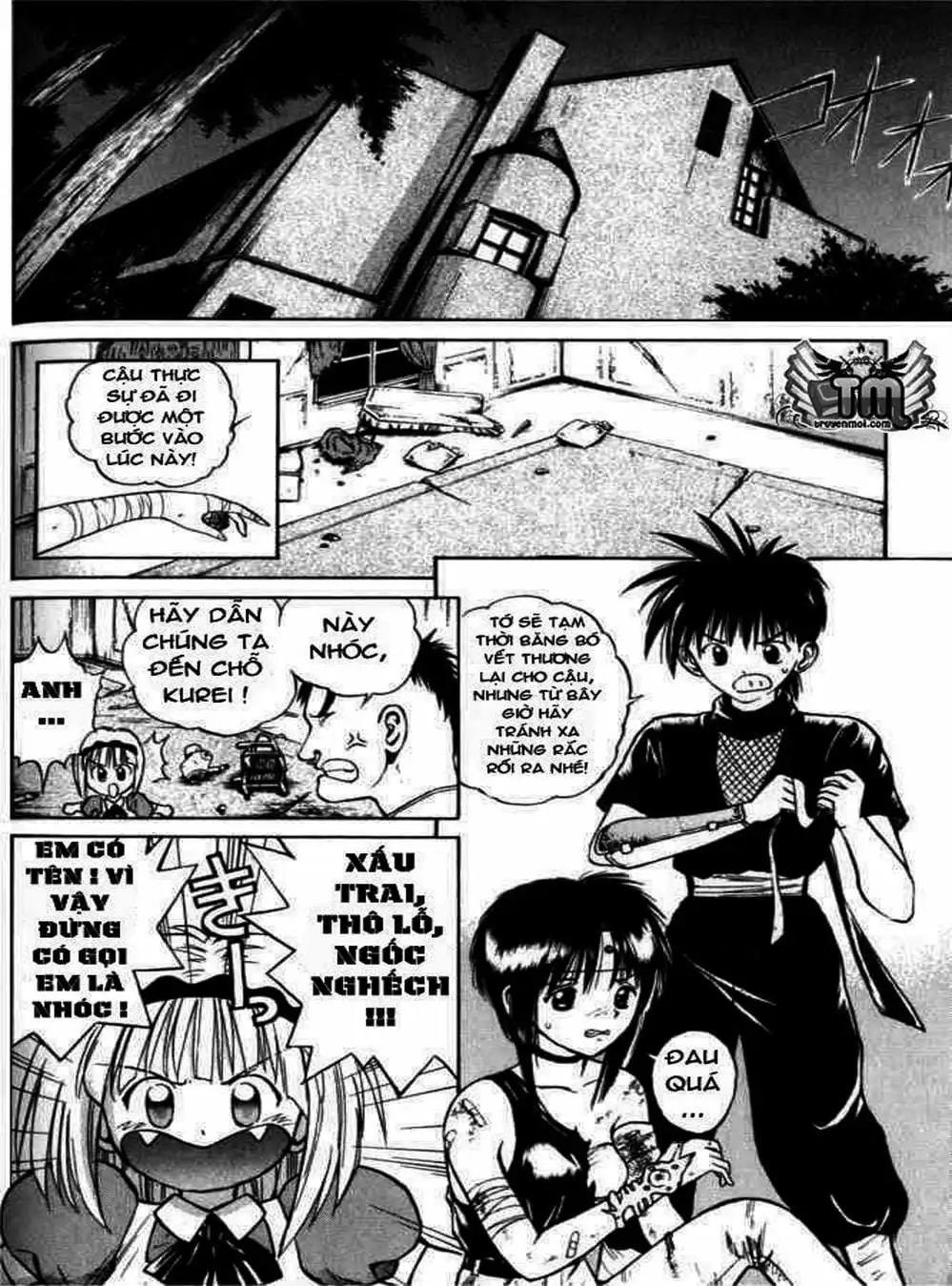 Truyện Tranh Ngọn Lửa Recca - Flame Of Recca trang 9