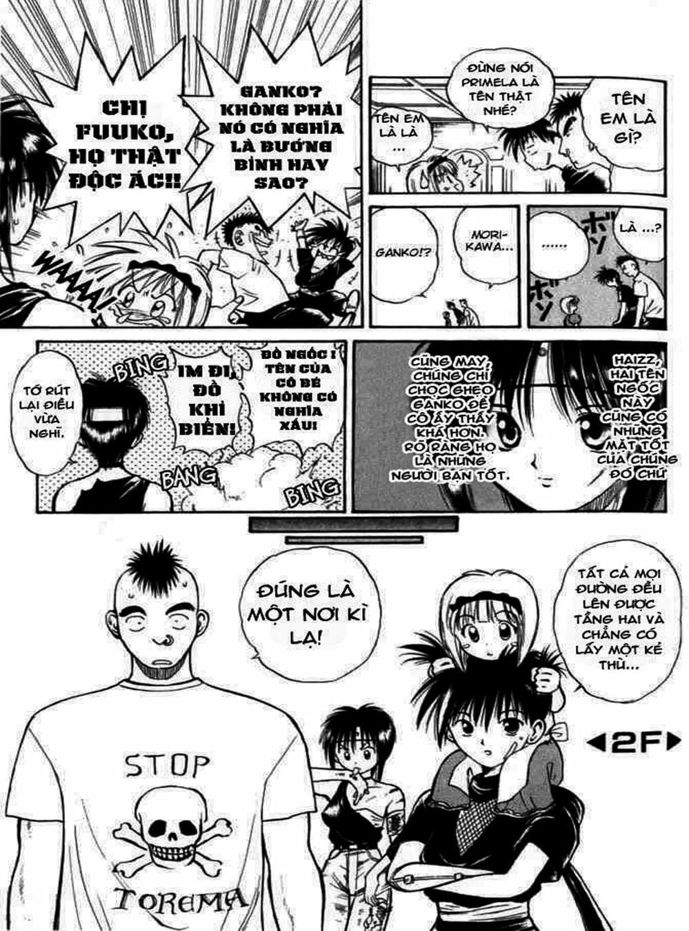 Truyện Tranh Ngọn Lửa Recca - Flame Of Recca trang 9