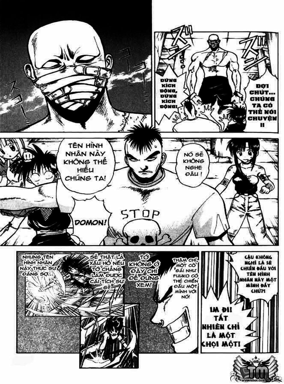 Truyện Tranh Ngọn Lửa Recca - Flame Of Recca trang 9