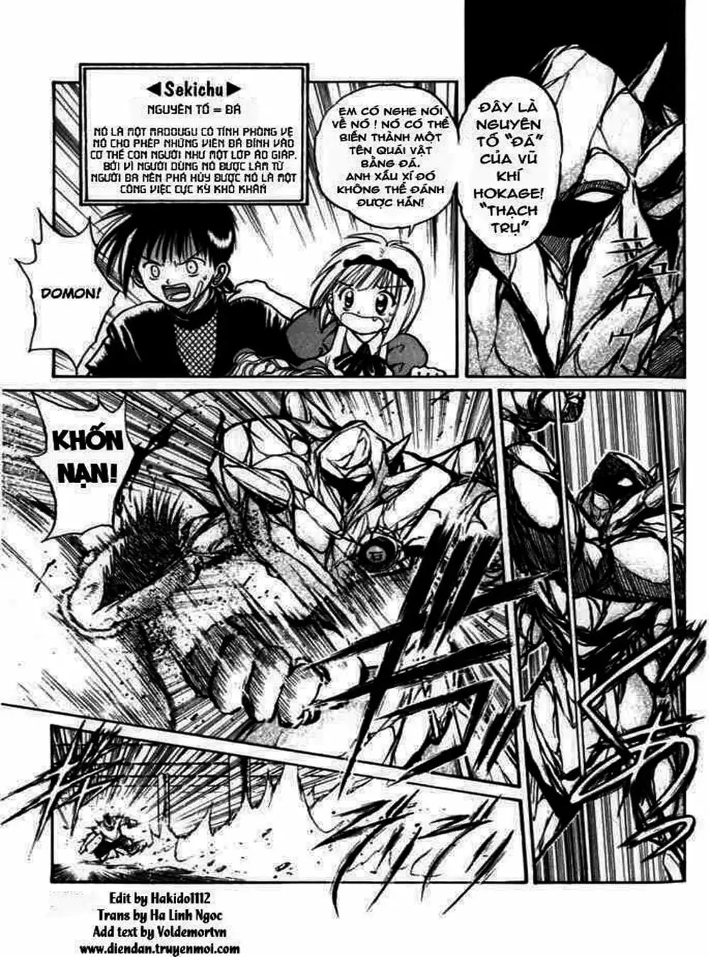 Truyện Tranh Ngọn Lửa Recca - Flame Of Recca trang 9