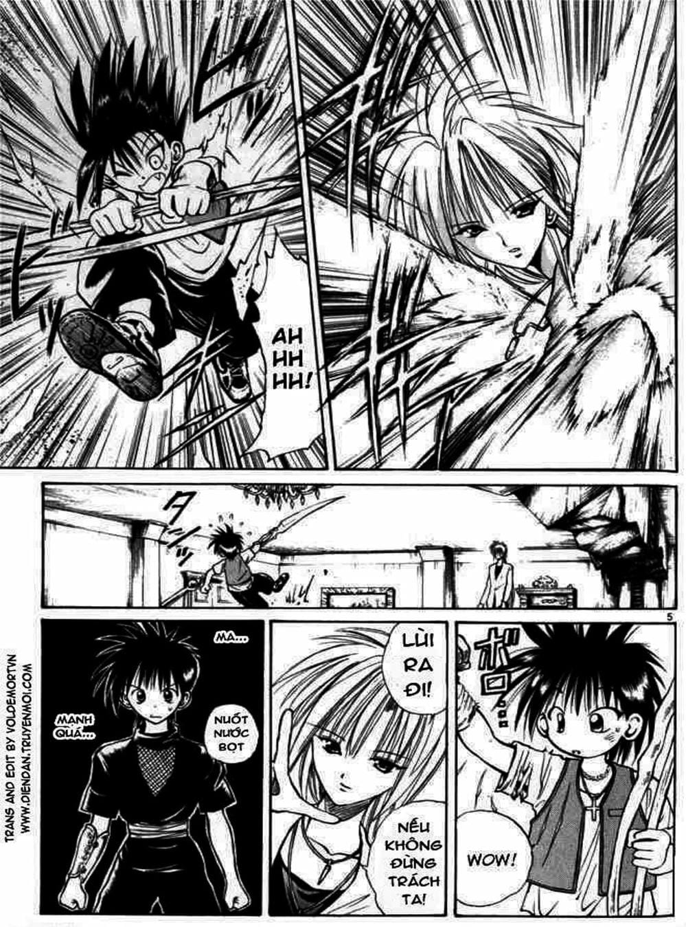 Truyện Tranh Ngọn Lửa Recca - Flame Of Recca trang 9