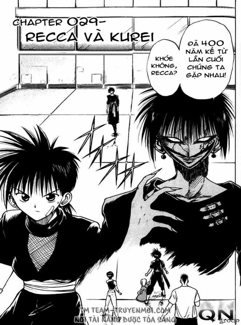 Truyện Tranh Ngọn Lửa Recca - Flame Of Recca trang 9