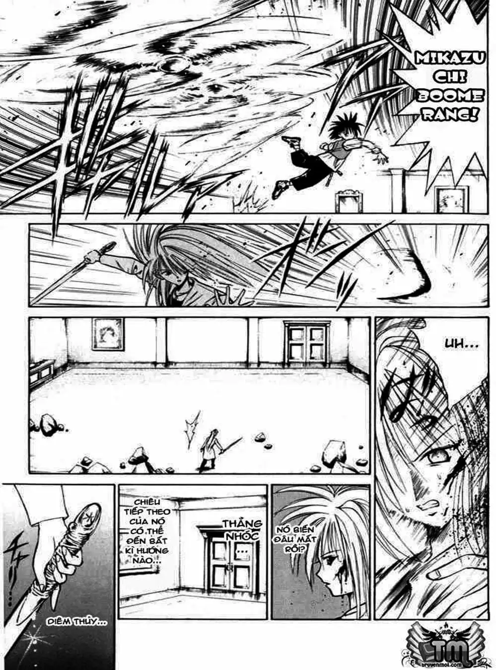 Truyện Tranh Ngọn Lửa Recca - Flame Of Recca trang 9