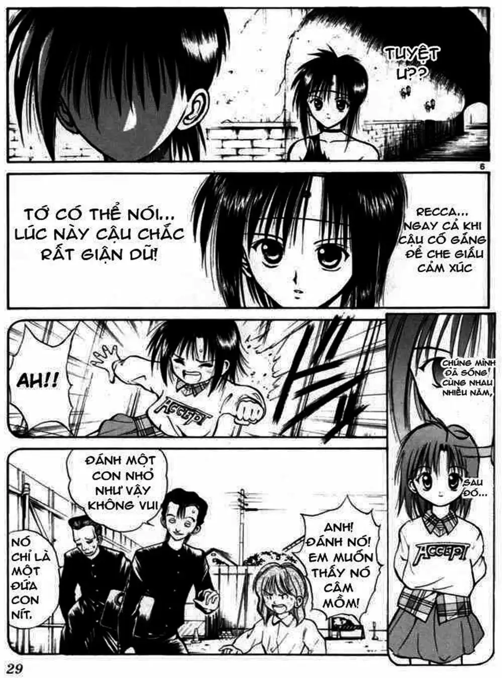 Truyện Tranh Ngọn Lửa Recca - Flame Of Recca trang 9