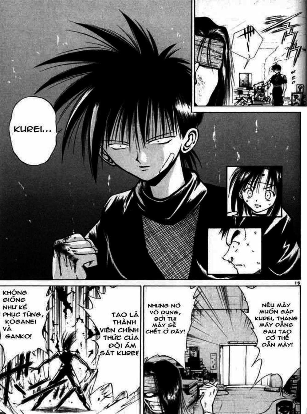 Truyện Tranh Ngọn Lửa Recca - Flame Of Recca trang 9