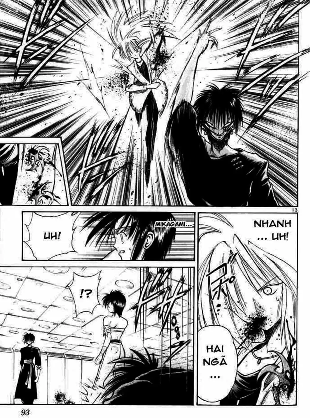 Truyện Tranh Ngọn Lửa Recca - Flame Of Recca trang 9