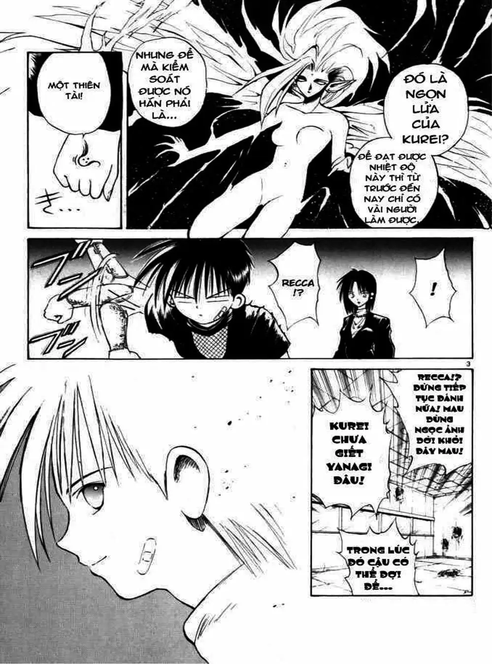 Truyện Tranh Ngọn Lửa Recca - Flame Of Recca trang 9