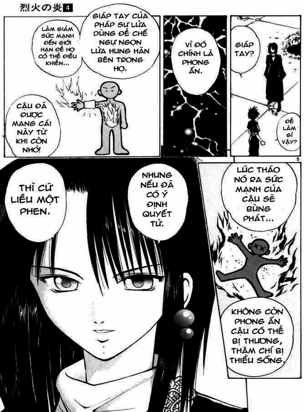 Truyện Tranh Ngọn Lửa Recca - Flame Of Recca trang 9