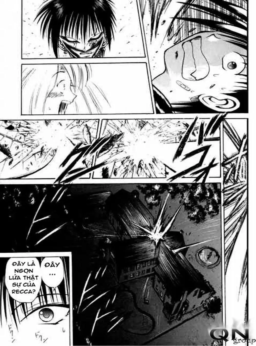 Truyện Tranh Ngọn Lửa Recca - Flame Of Recca trang 9