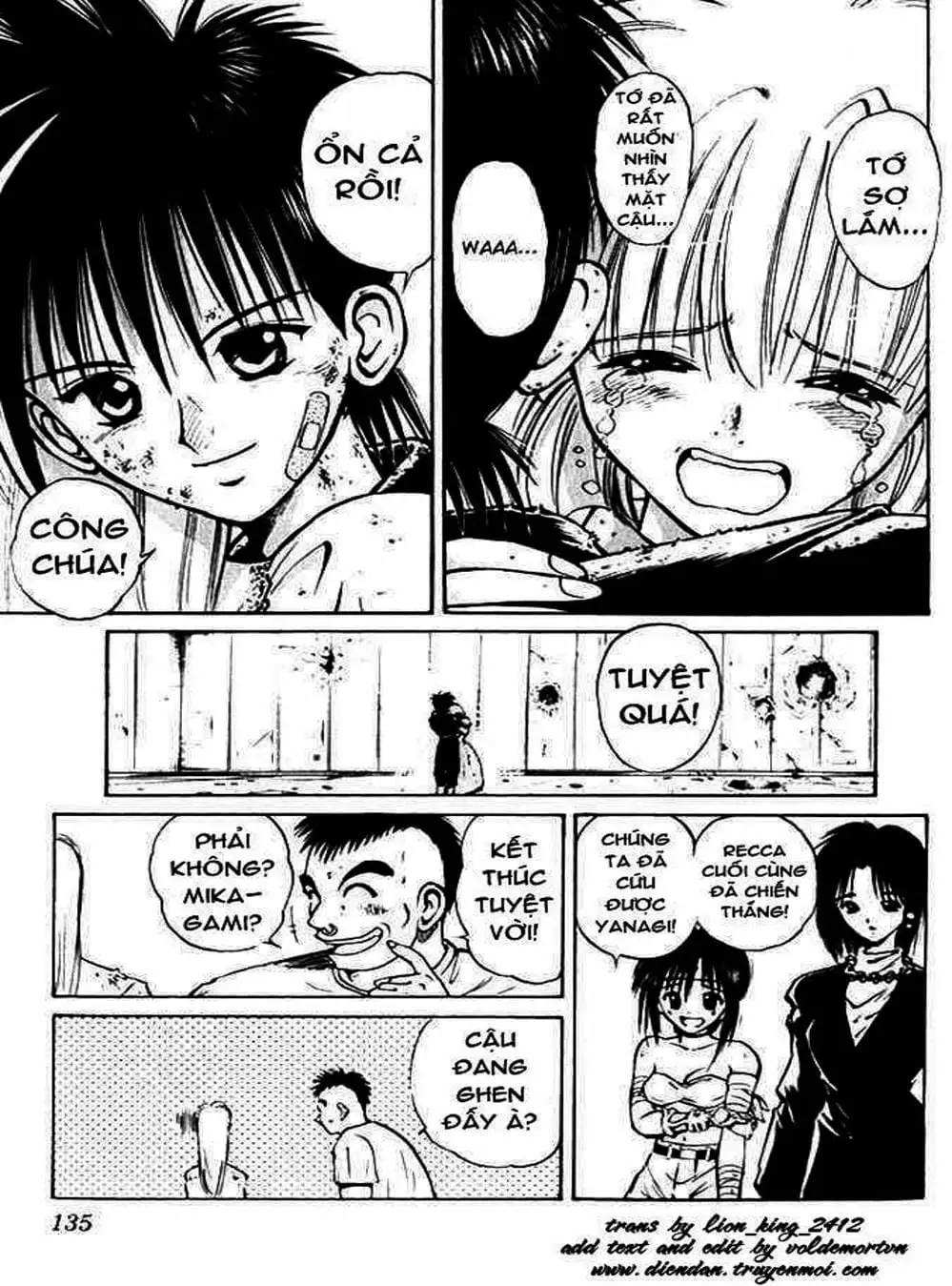 Truyện Tranh Ngọn Lửa Recca - Flame Of Recca trang 9