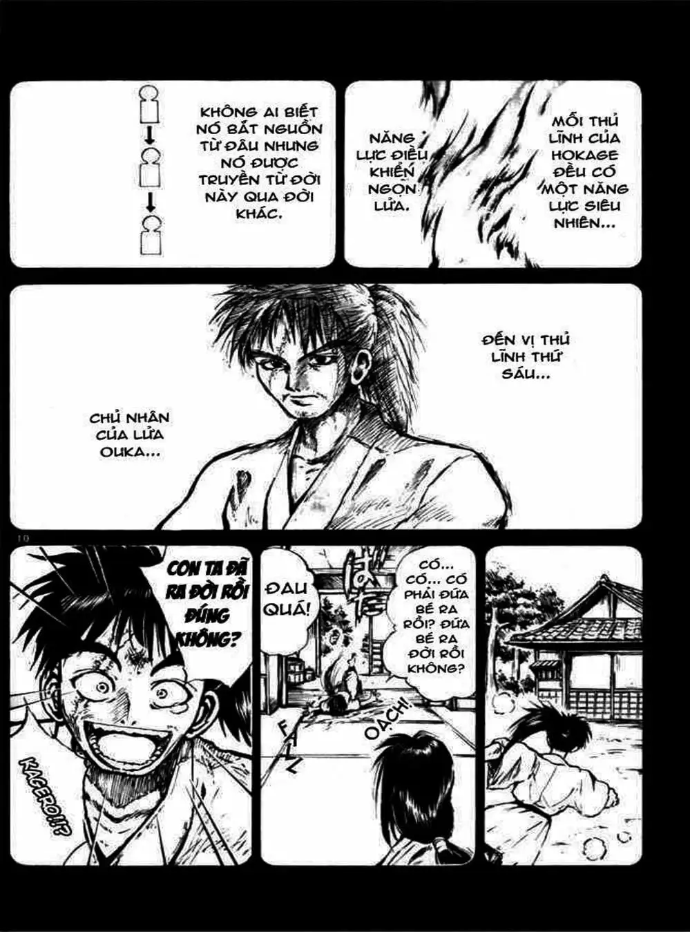 Truyện Tranh Ngọn Lửa Recca - Flame Of Recca trang 9