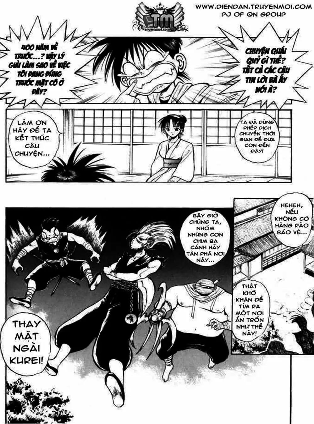 Truyện Tranh Ngọn Lửa Recca - Flame Of Recca trang 9