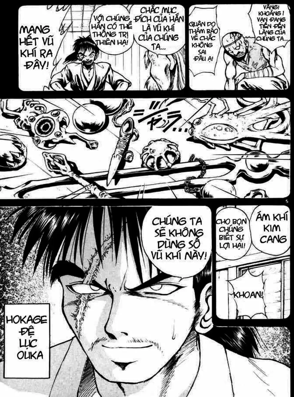 Truyện Tranh Ngọn Lửa Recca - Flame Of Recca trang 9