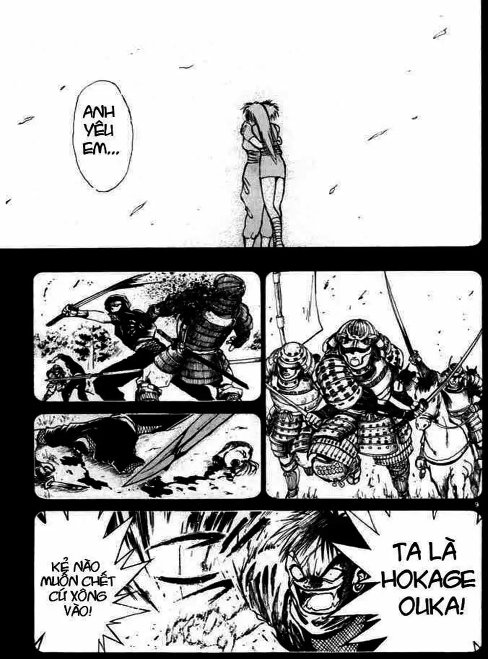 Truyện Tranh Ngọn Lửa Recca - Flame Of Recca trang 9