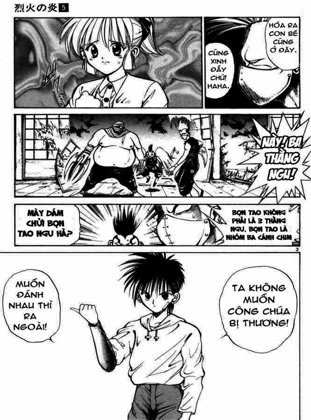 Truyện Tranh Ngọn Lửa Recca - Flame Of Recca trang 9