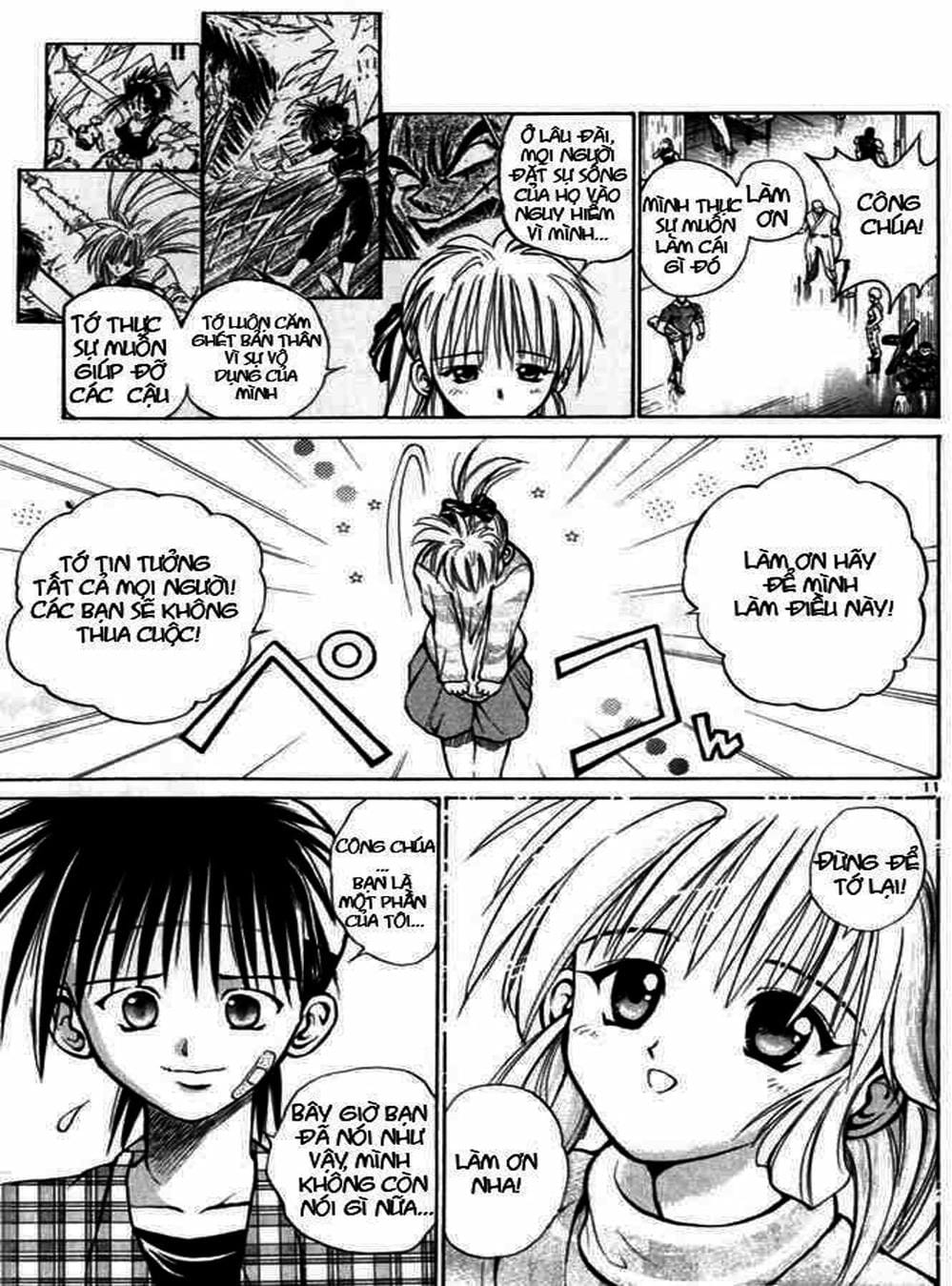 Truyện Tranh Ngọn Lửa Recca - Flame Of Recca trang 9