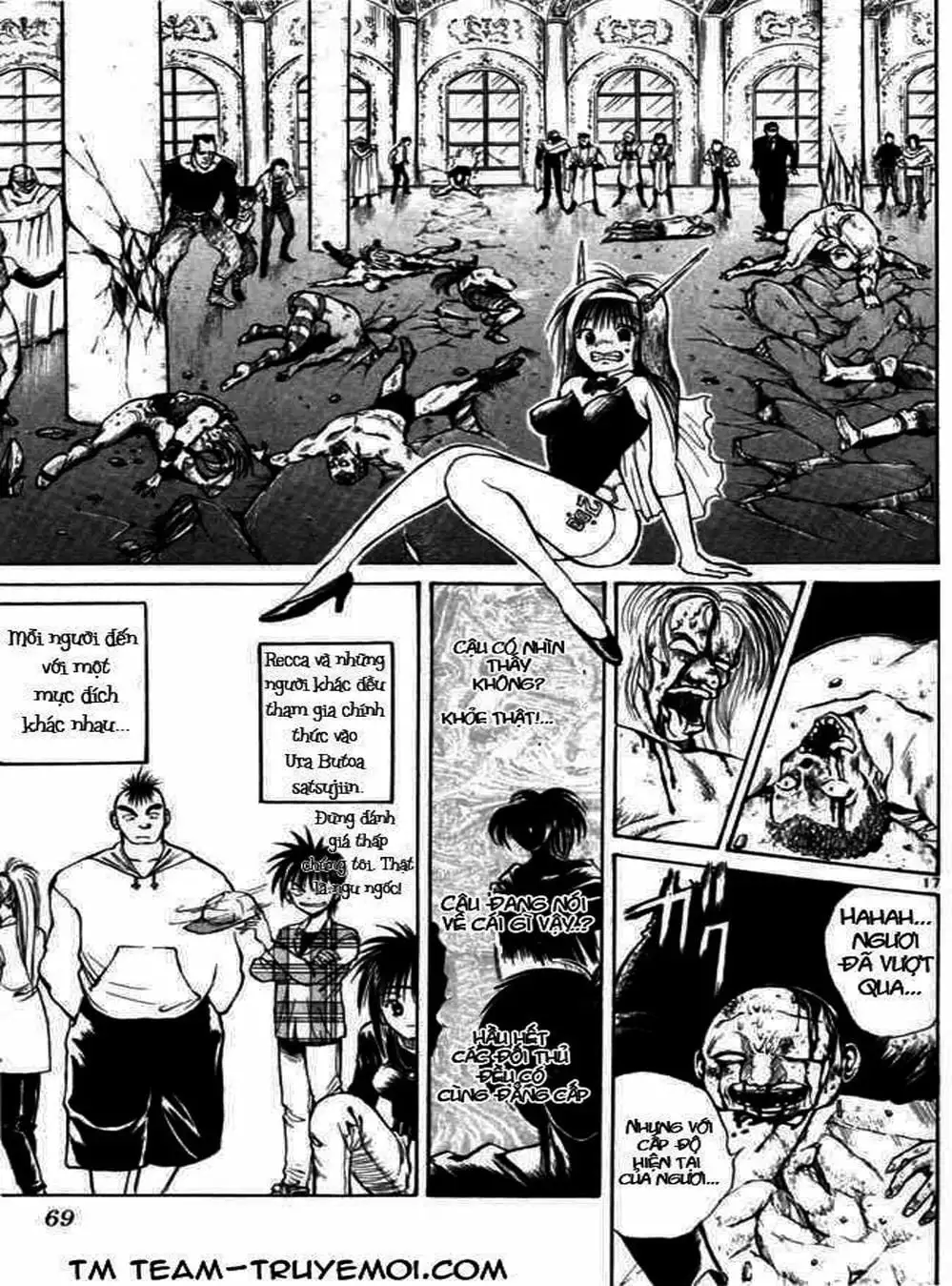 Truyện Tranh Ngọn Lửa Recca - Flame Of Recca trang 9