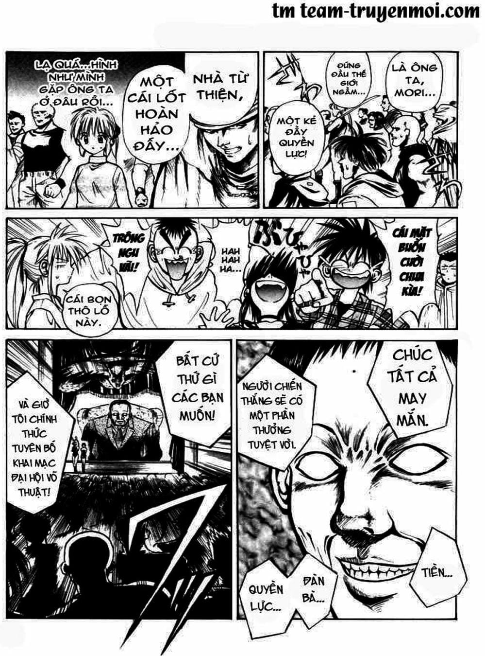 Truyện Tranh Ngọn Lửa Recca - Flame Of Recca trang 9