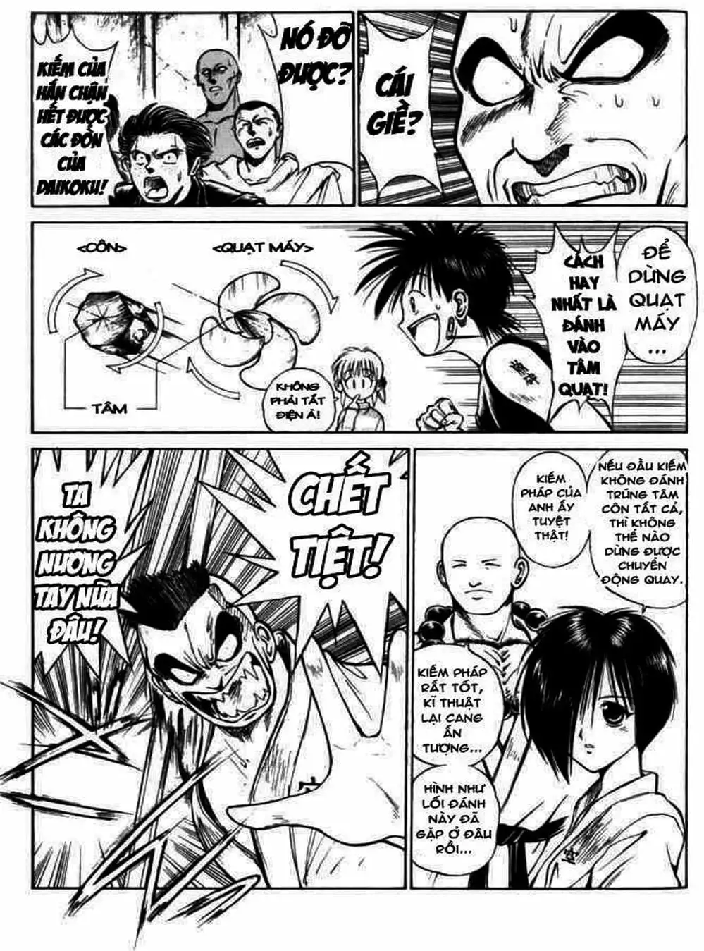 Truyện Tranh Ngọn Lửa Recca - Flame Of Recca trang 9