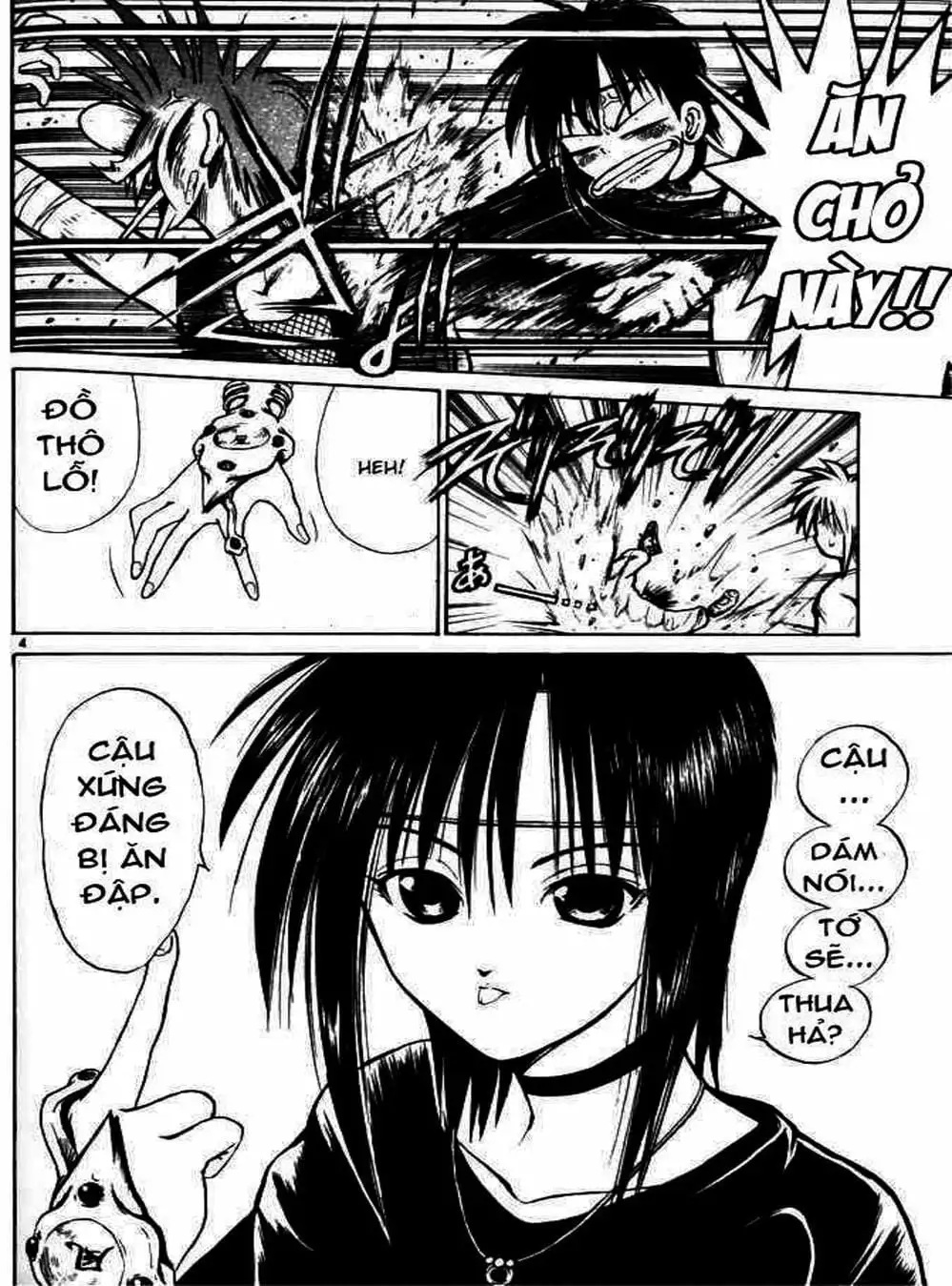 Truyện Tranh Ngọn Lửa Recca - Flame Of Recca trang 9