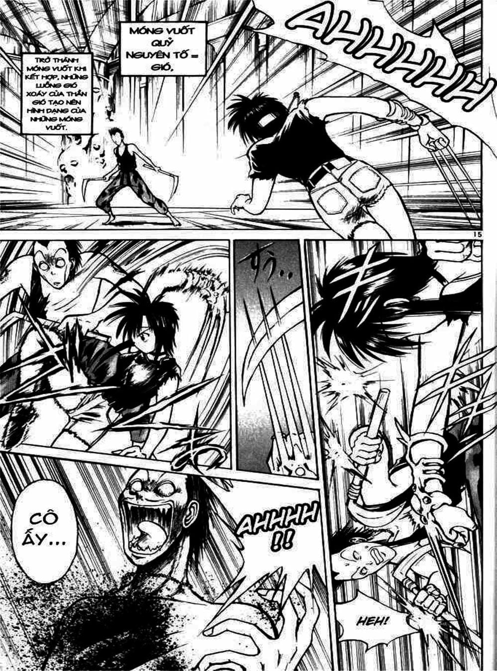 Truyện Tranh Ngọn Lửa Recca - Flame Of Recca trang 9