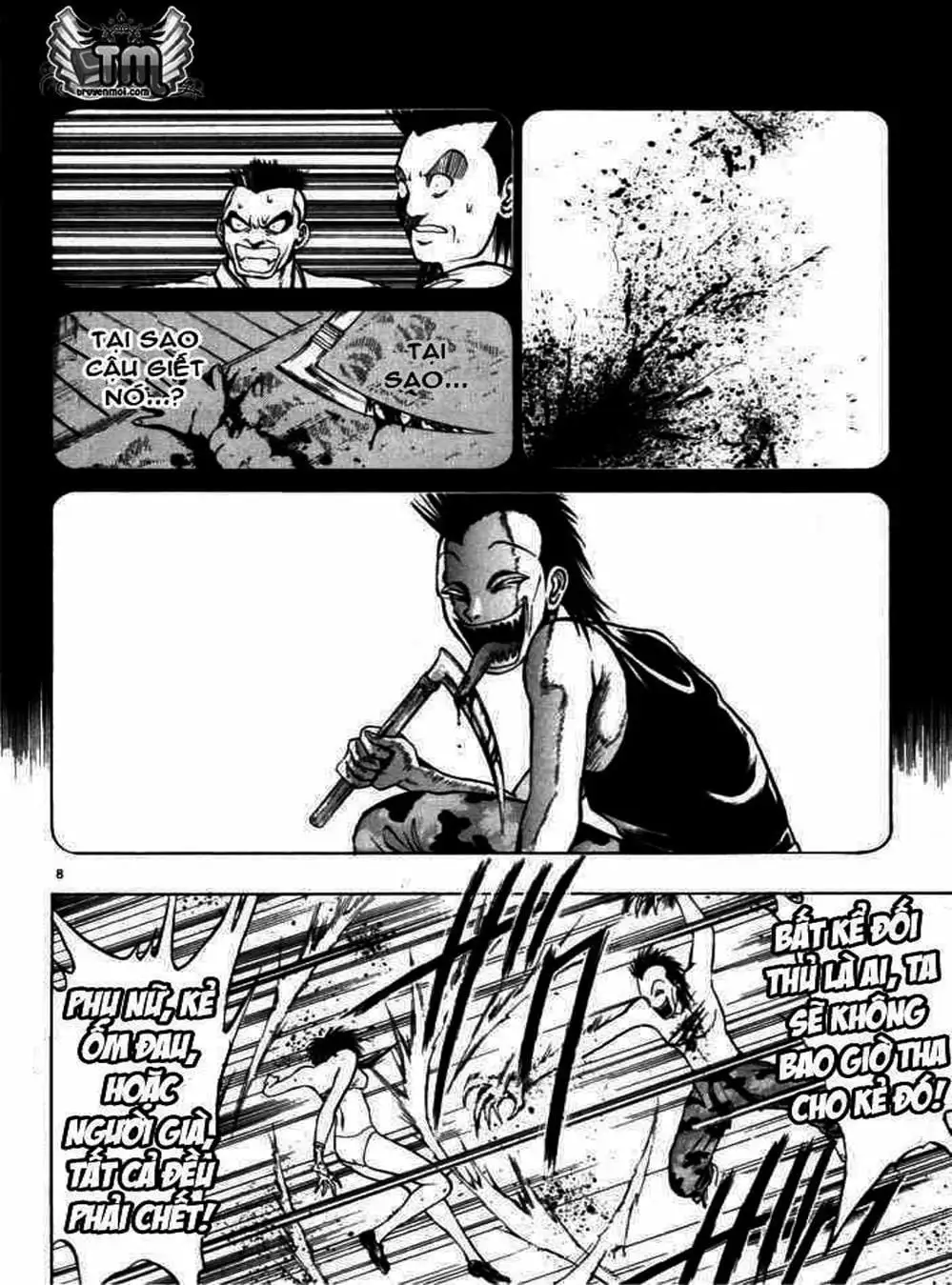 Truyện Tranh Ngọn Lửa Recca - Flame Of Recca trang 9