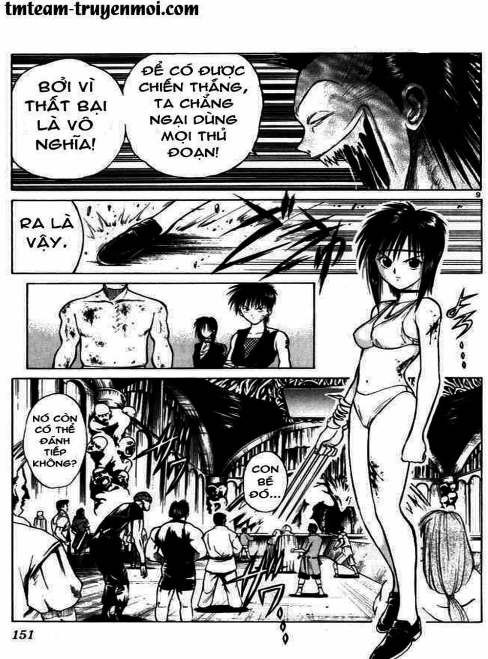 Truyện Tranh Ngọn Lửa Recca - Flame Of Recca trang 9