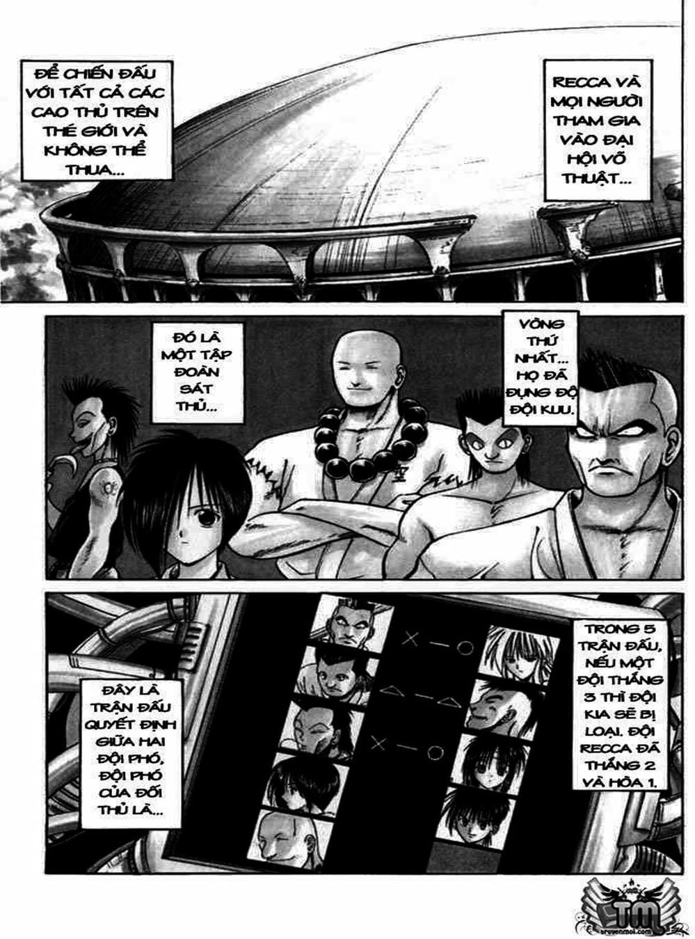 Truyện Tranh Ngọn Lửa Recca - Flame Of Recca trang 9