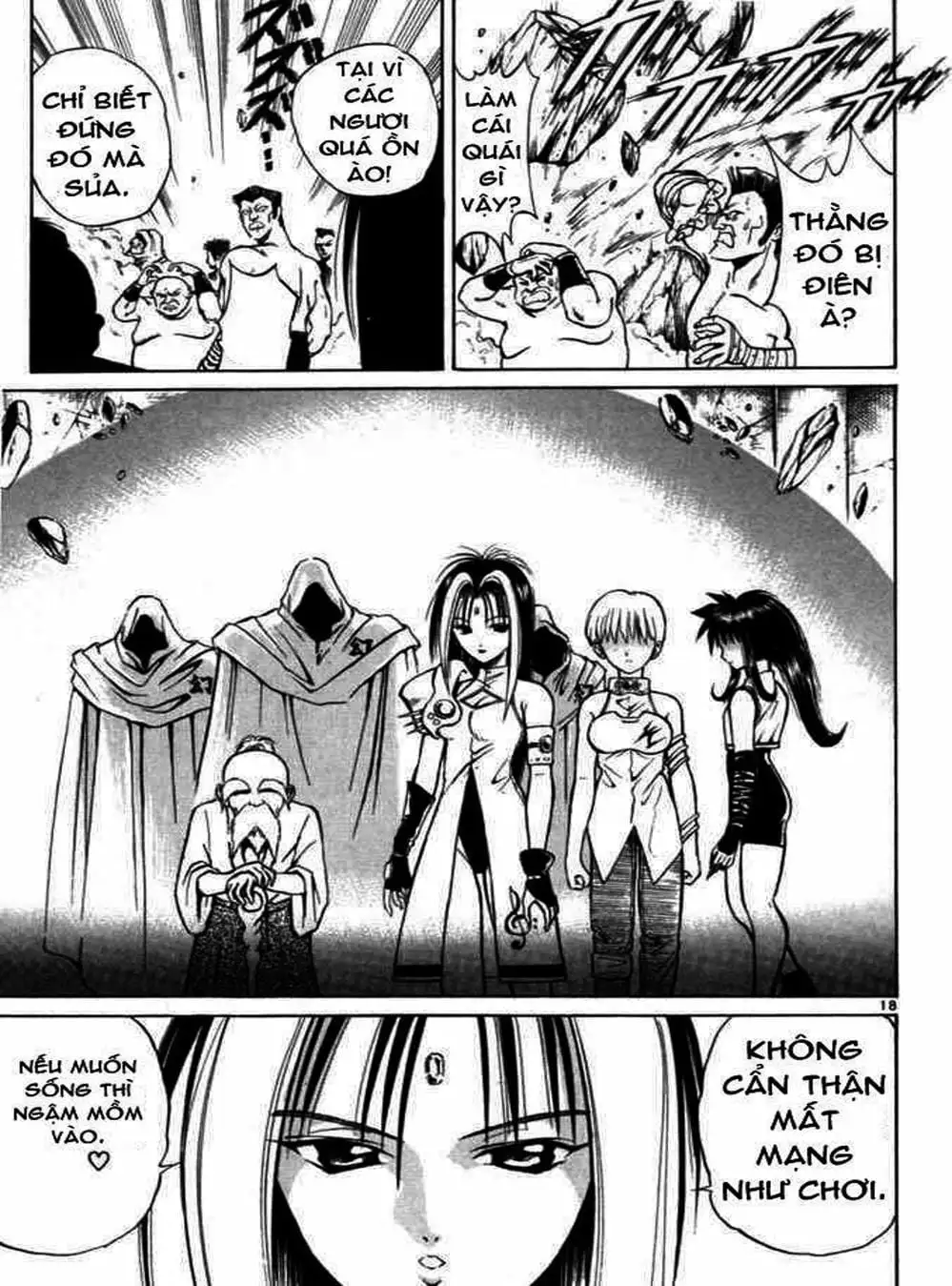 Truyện Tranh Ngọn Lửa Recca - Flame Of Recca trang 9