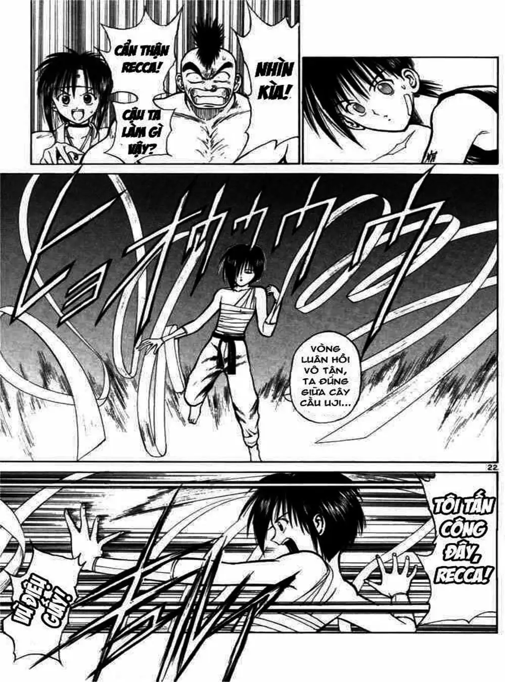 Truyện Tranh Ngọn Lửa Recca - Flame Of Recca trang 9