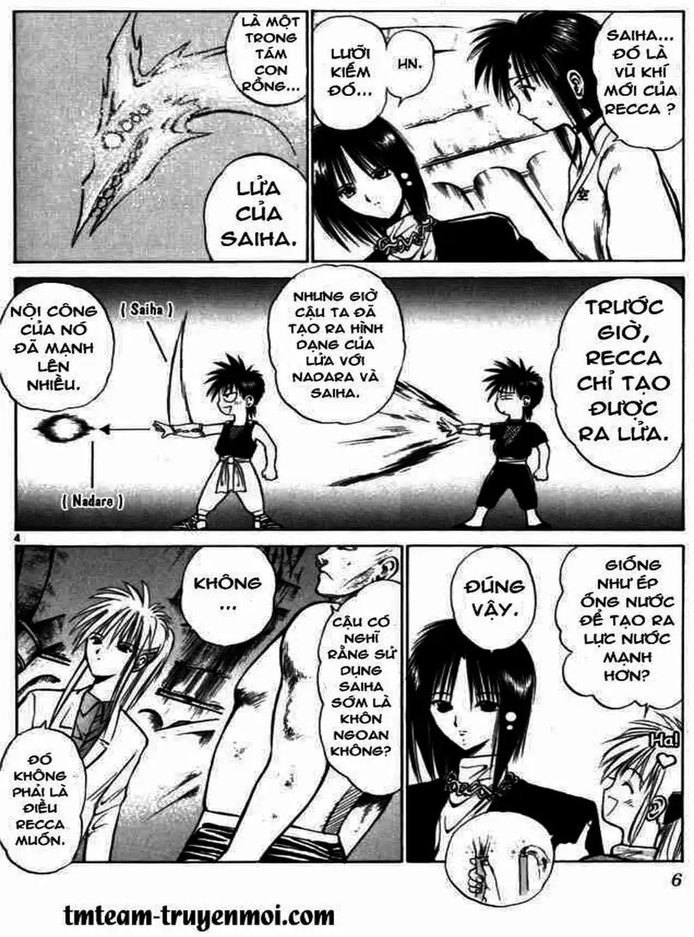 Truyện Tranh Ngọn Lửa Recca - Flame Of Recca trang 9