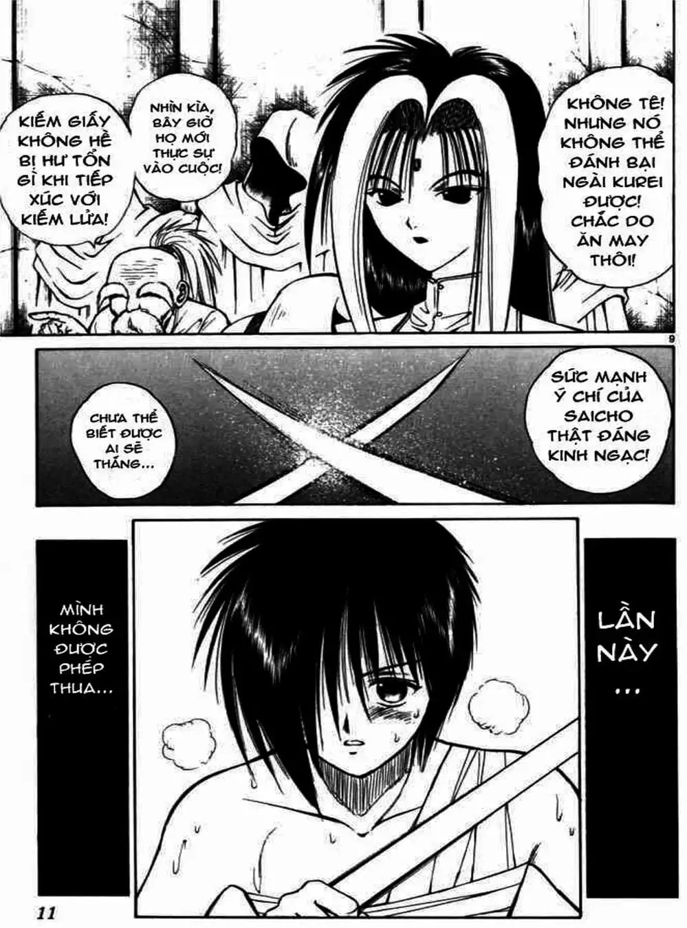 Truyện Tranh Ngọn Lửa Recca - Flame Of Recca trang 9