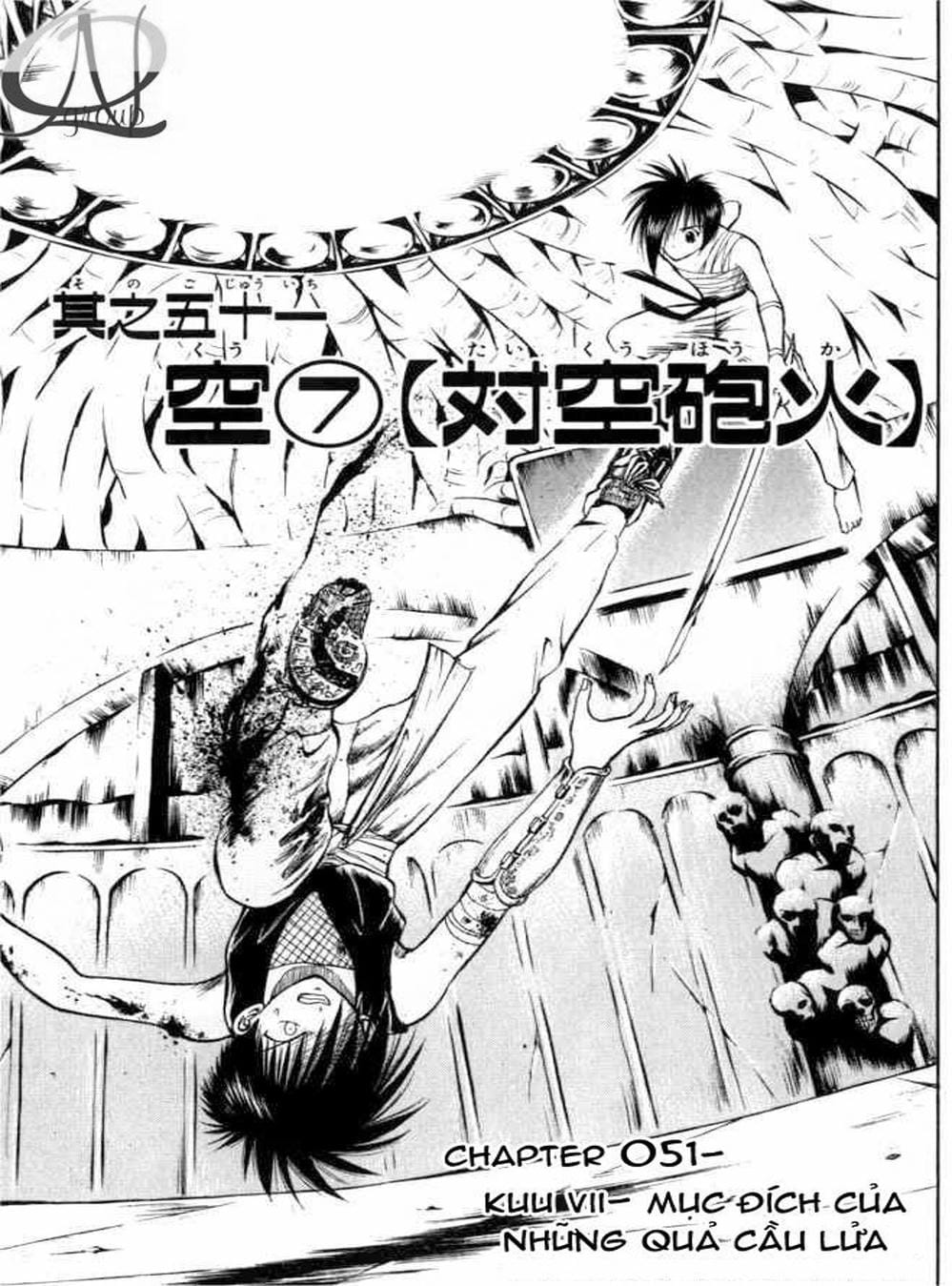 Truyện Tranh Ngọn Lửa Recca - Flame Of Recca trang 9