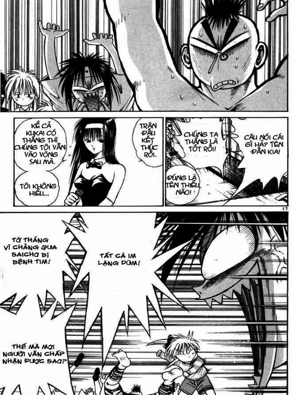 Truyện Tranh Ngọn Lửa Recca - Flame Of Recca trang 9