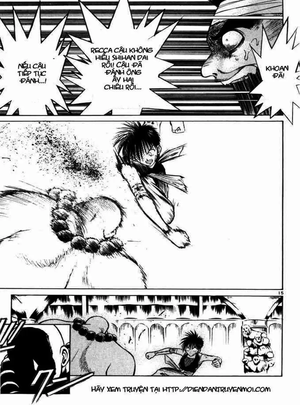 Truyện Tranh Ngọn Lửa Recca - Flame Of Recca trang 9