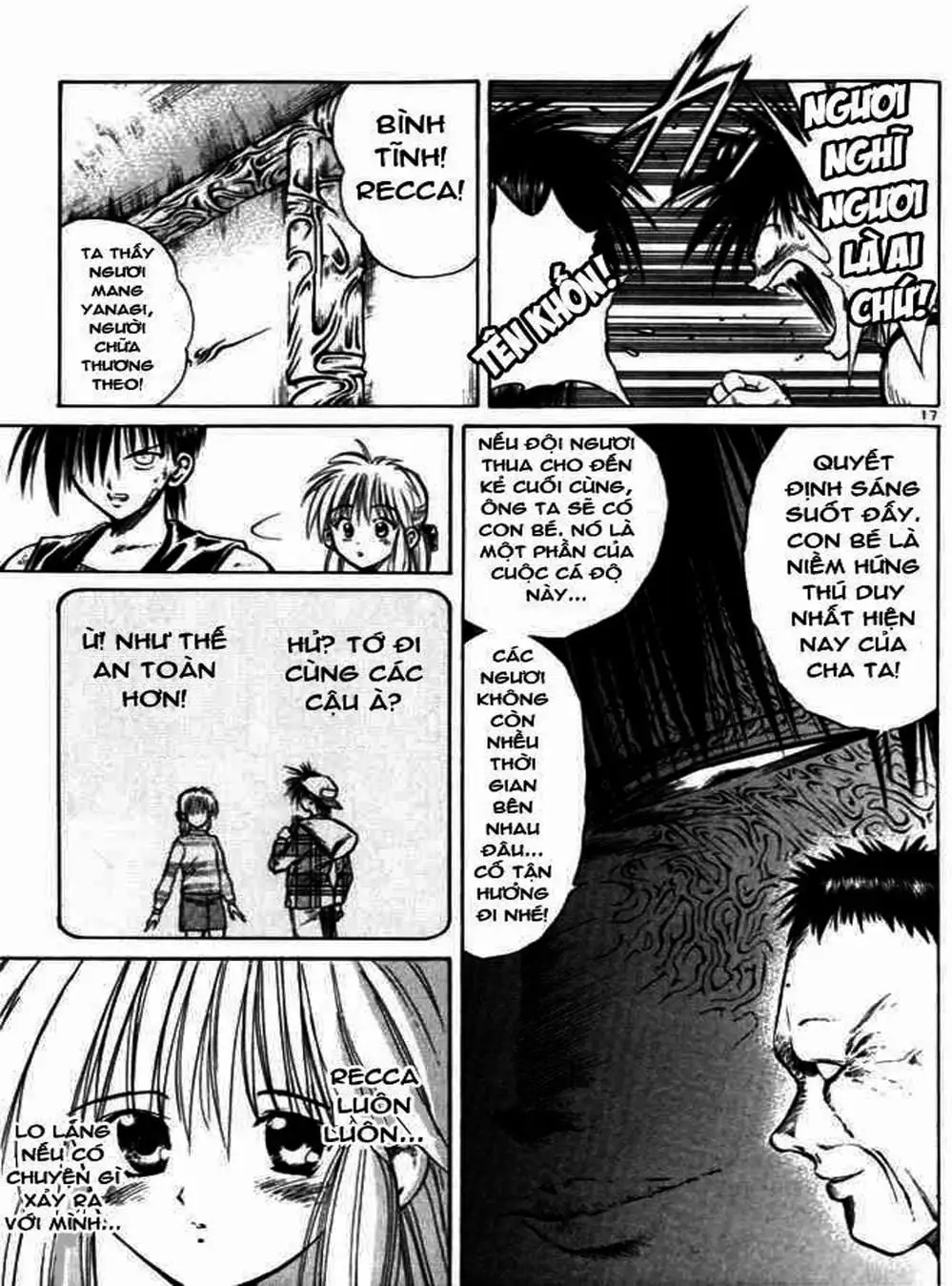 Truyện Tranh Ngọn Lửa Recca - Flame Of Recca trang 9