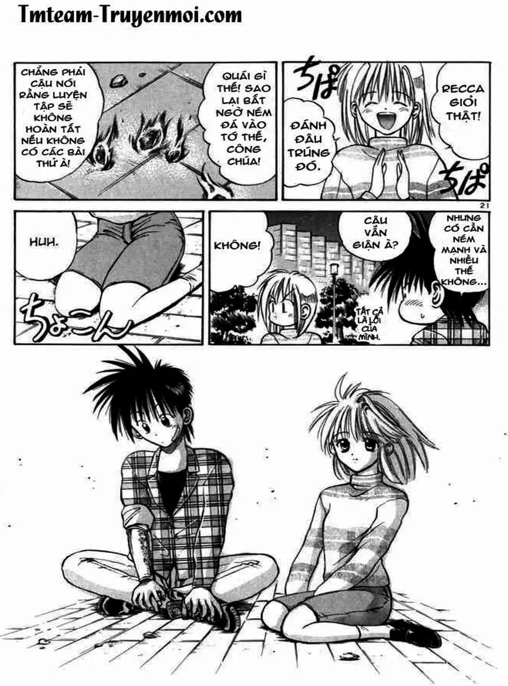 Truyện Tranh Ngọn Lửa Recca - Flame Of Recca trang 9