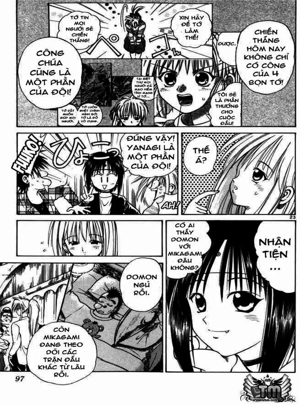 Truyện Tranh Ngọn Lửa Recca - Flame Of Recca trang 9