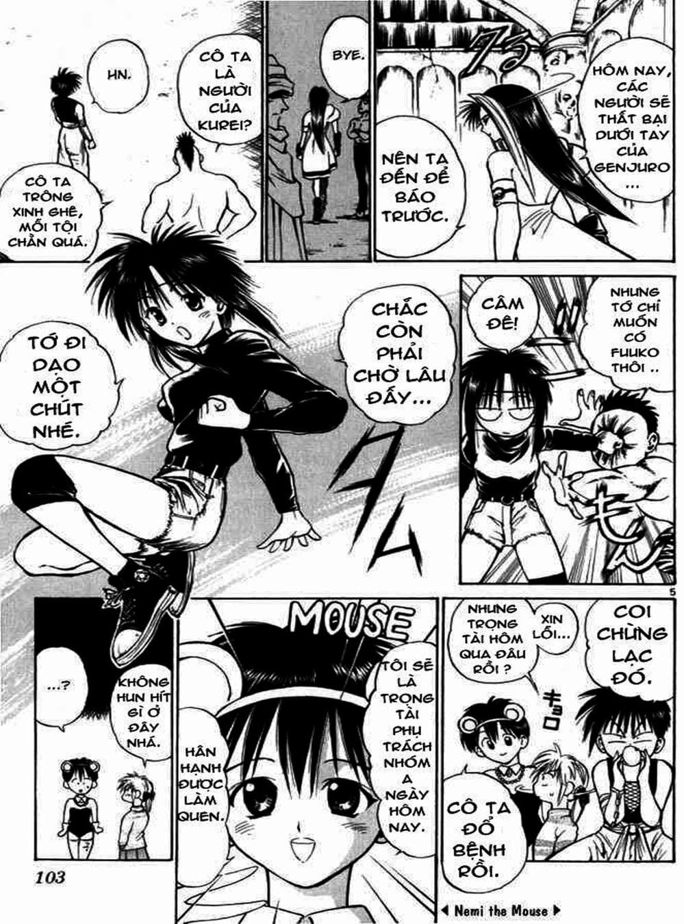 Truyện Tranh Ngọn Lửa Recca - Flame Of Recca trang 9