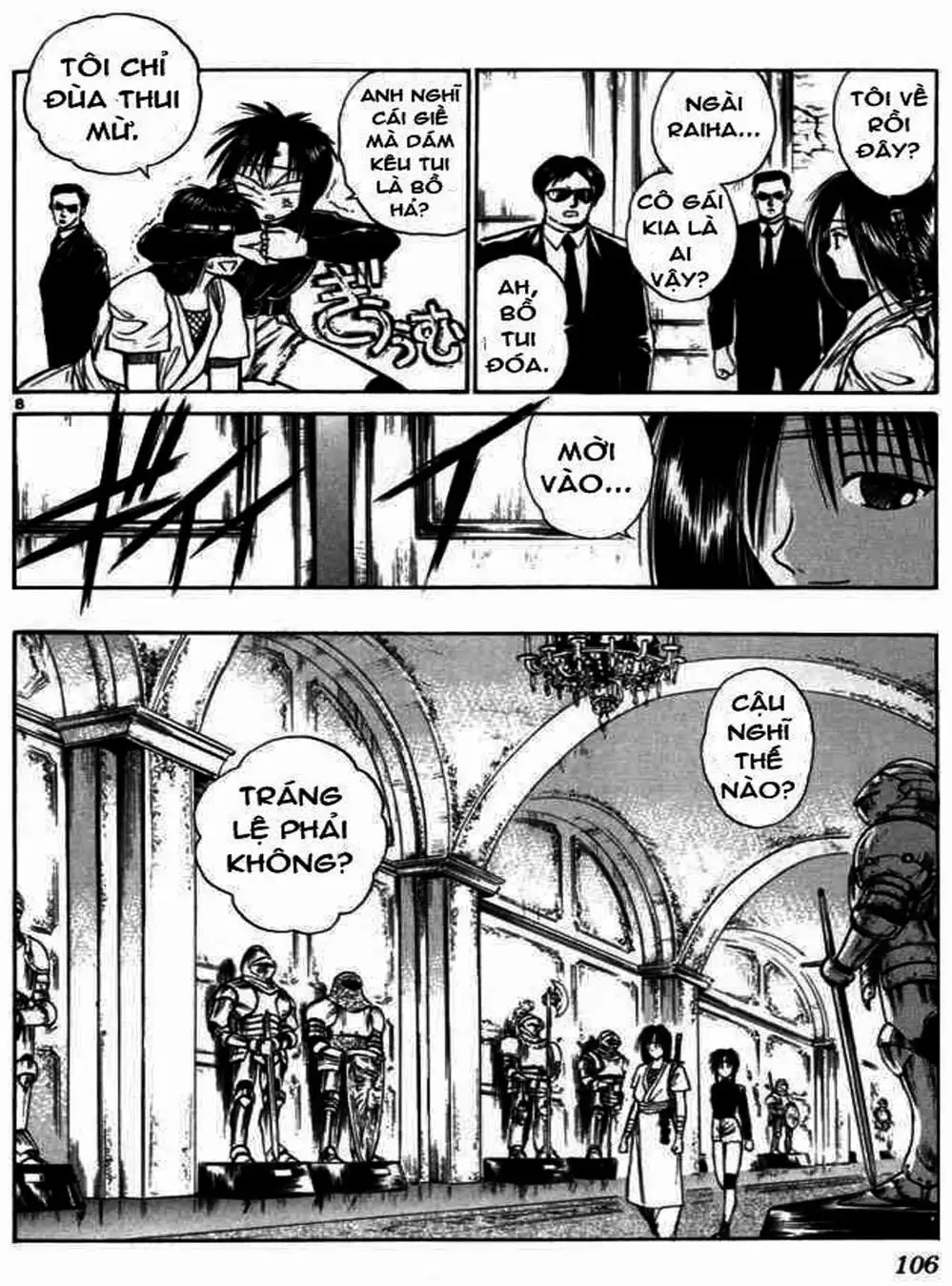 Truyện Tranh Ngọn Lửa Recca - Flame Of Recca trang 9