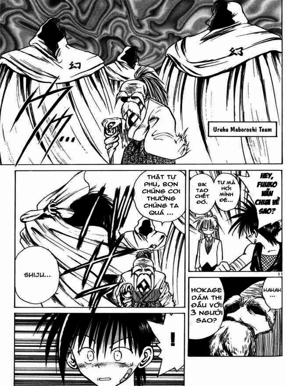 Truyện Tranh Ngọn Lửa Recca - Flame Of Recca trang 9