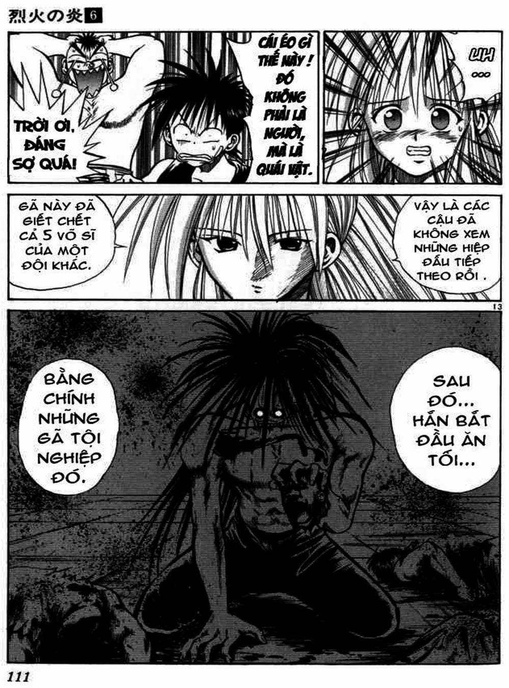 Truyện Tranh Ngọn Lửa Recca - Flame Of Recca trang 9