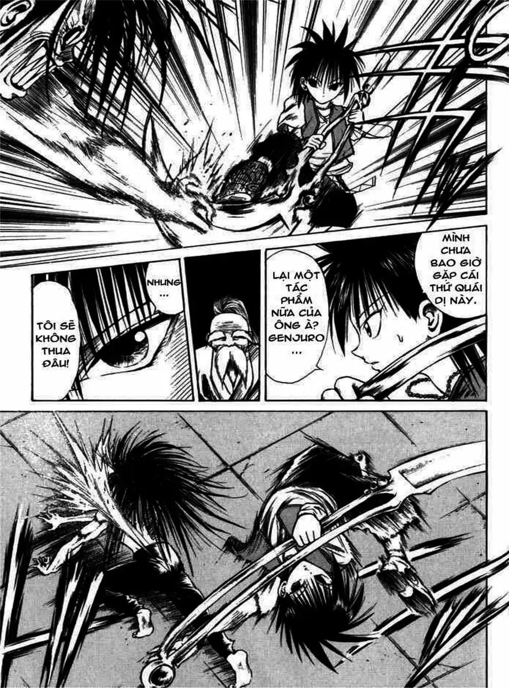 Truyện Tranh Ngọn Lửa Recca - Flame Of Recca trang 9