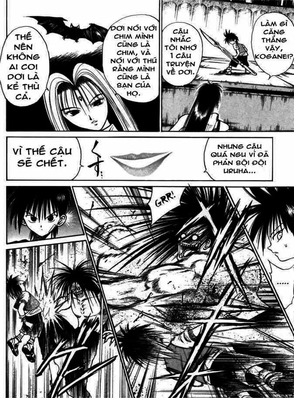 Truyện Tranh Ngọn Lửa Recca - Flame Of Recca trang 9