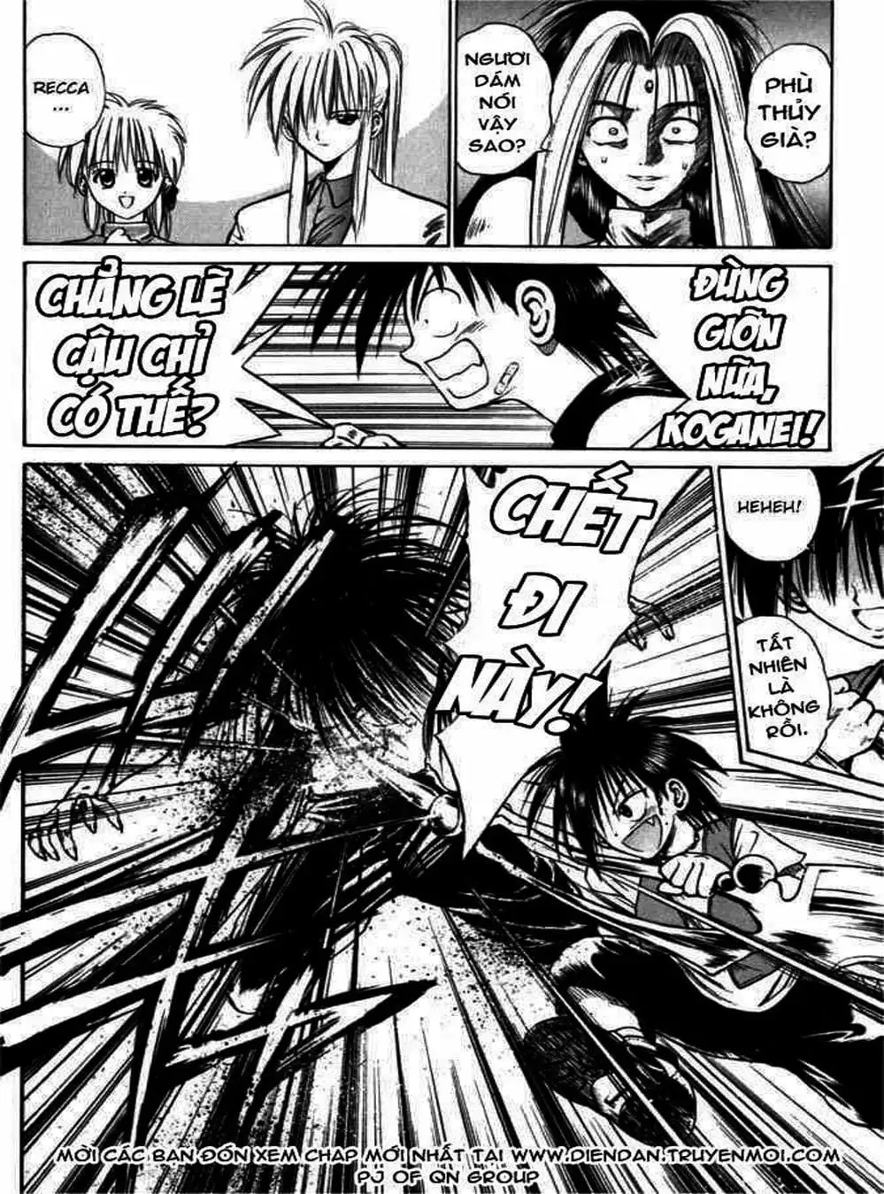 Truyện Tranh Ngọn Lửa Recca - Flame Of Recca trang 9