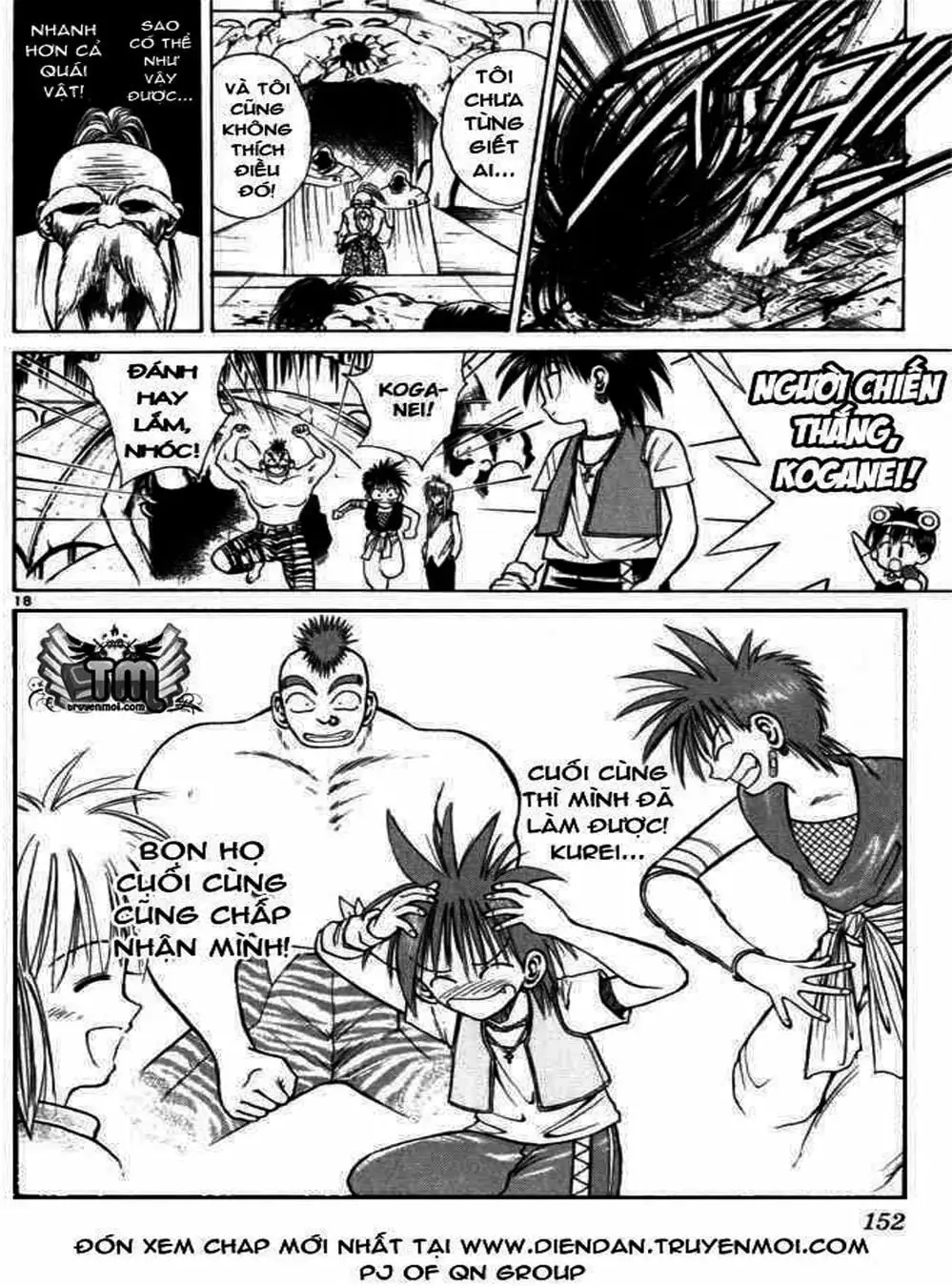 Truyện Tranh Ngọn Lửa Recca - Flame Of Recca trang 9