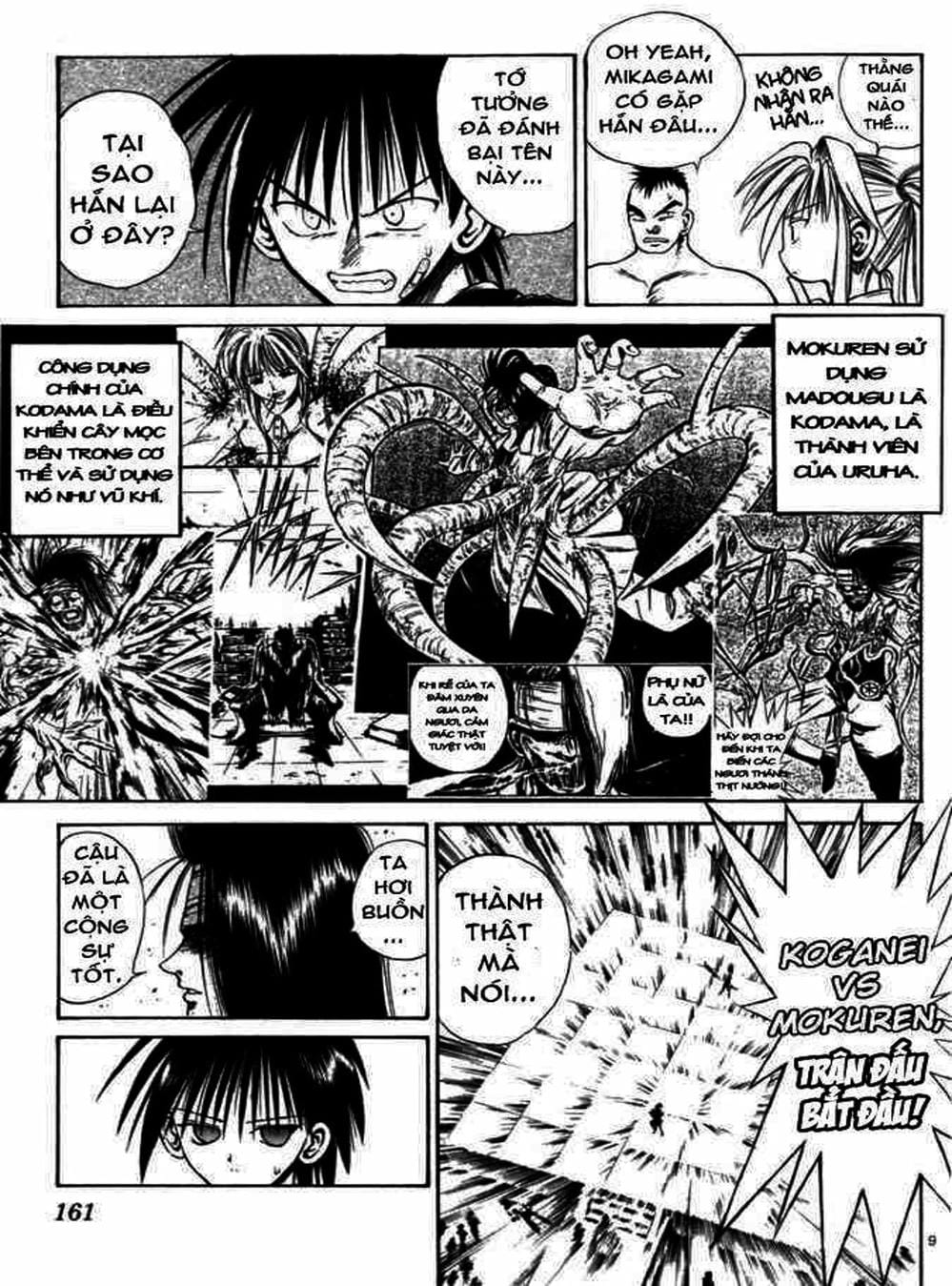 Truyện Tranh Ngọn Lửa Recca - Flame Of Recca trang 9