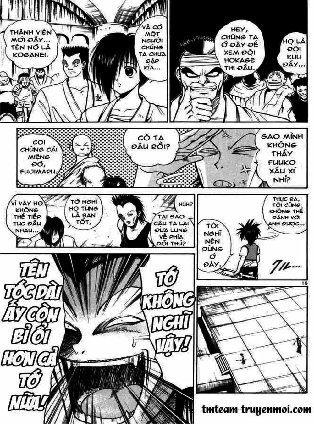 Truyện Tranh Ngọn Lửa Recca - Flame Of Recca trang 9