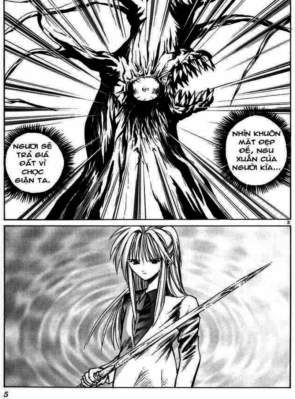 Truyện Tranh Ngọn Lửa Recca - Flame Of Recca trang 9